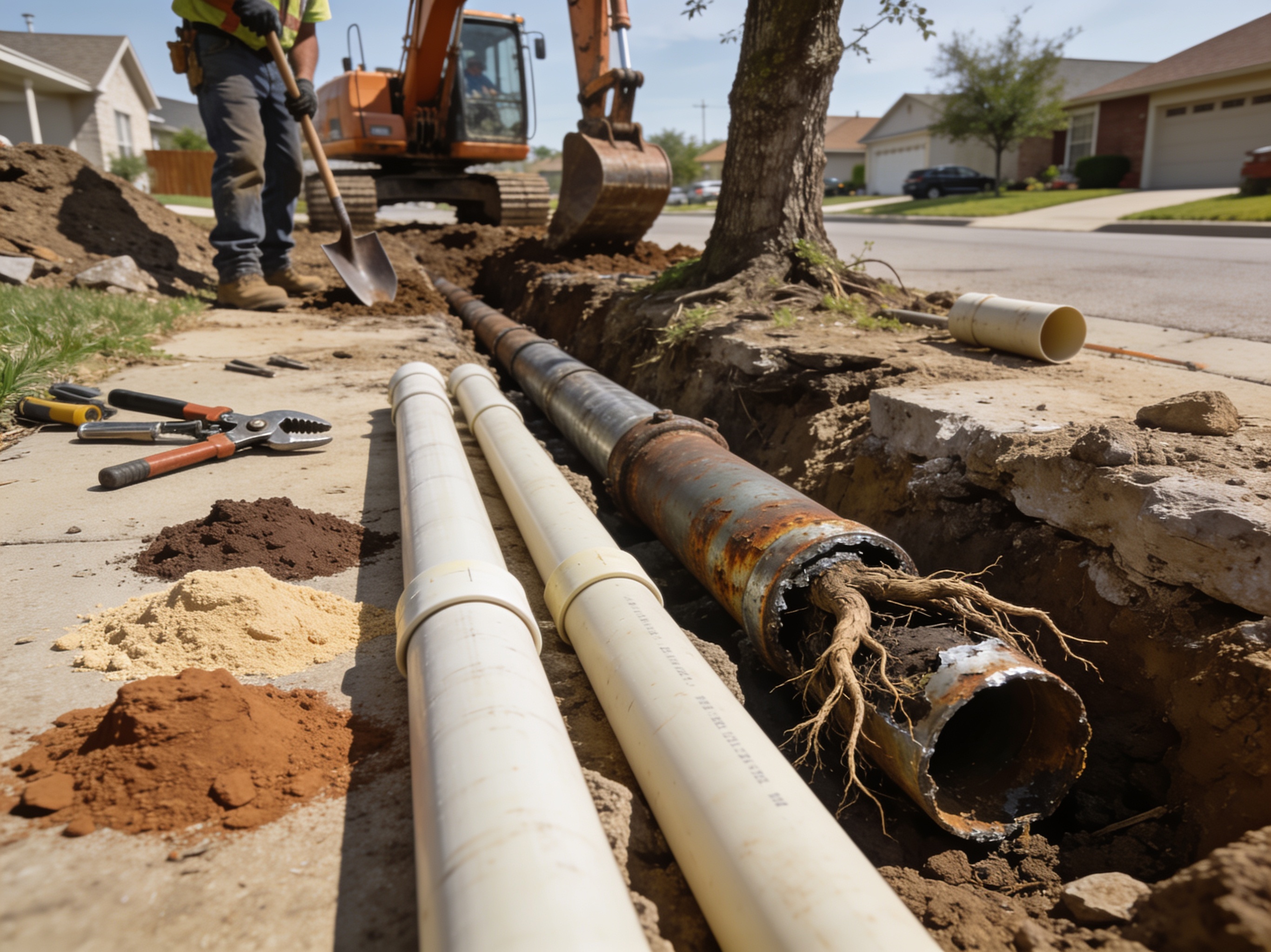 What Influences Water Line Repair Costs in The Colony Texas