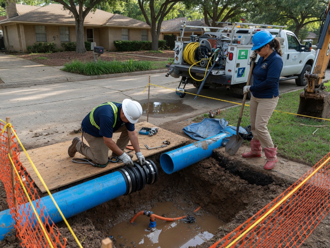 Water Line Repair in Water Line Repair in Austin Ranch