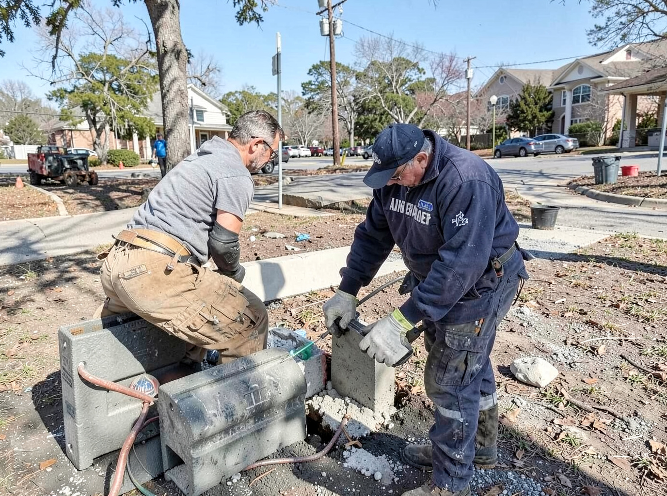 Water Line Break Repair in The Colony, TX